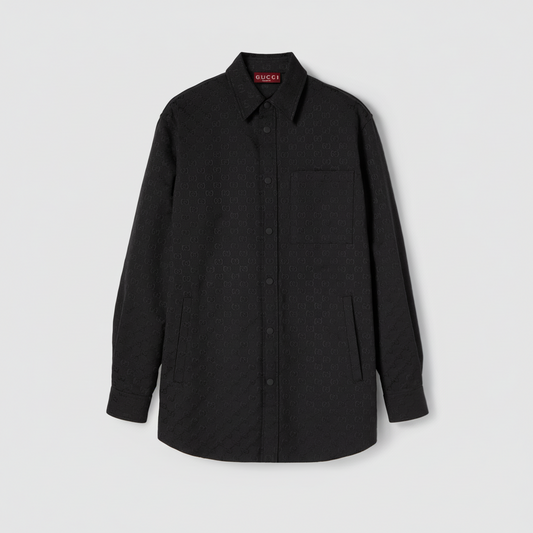 Gucci GG Canvas Shirt "Black"