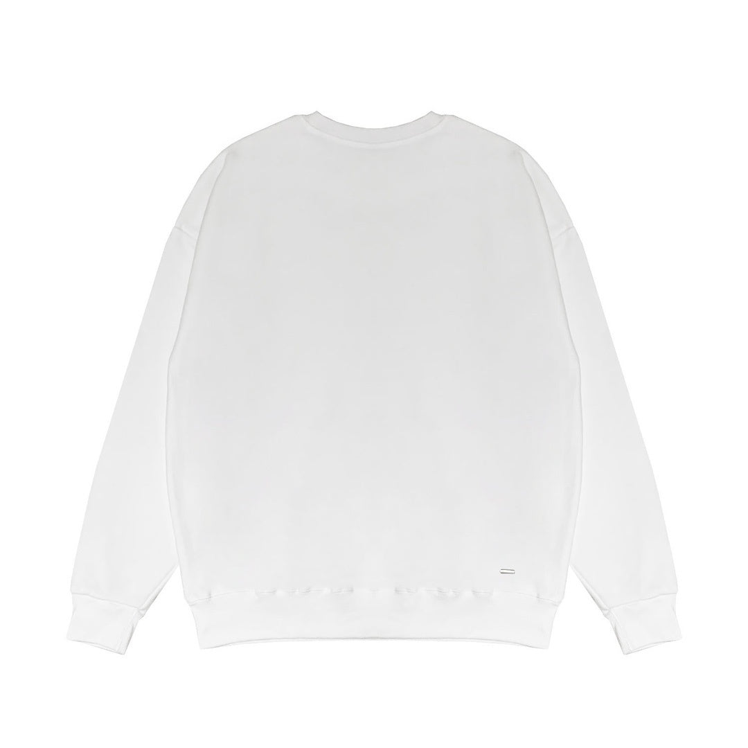 Amiri Stars and Logo Print Sweatshirt "White"