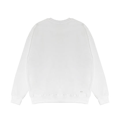 Amiri Stars and Logo Print Sweatshirt "White"