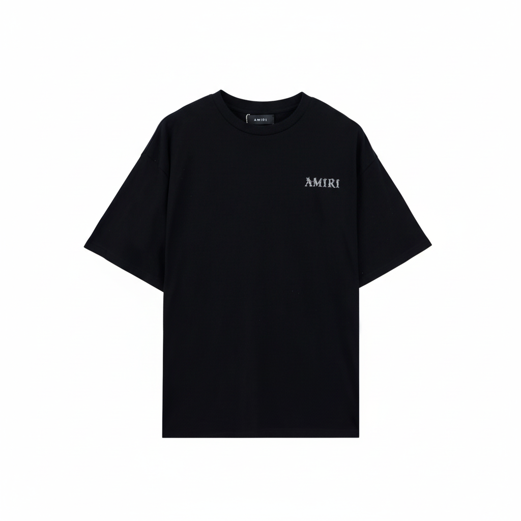 Amiri MA Baroque Logo T-Shirt "Black"