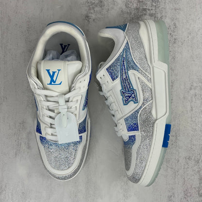 Louis Vuitton Trainers "Azur" Crystals