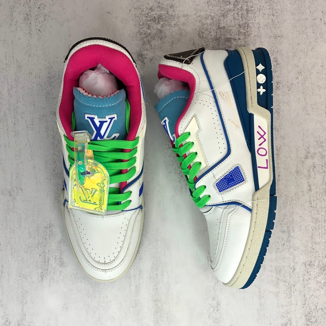 Louis Vuitton Trainers "Neon Blue"