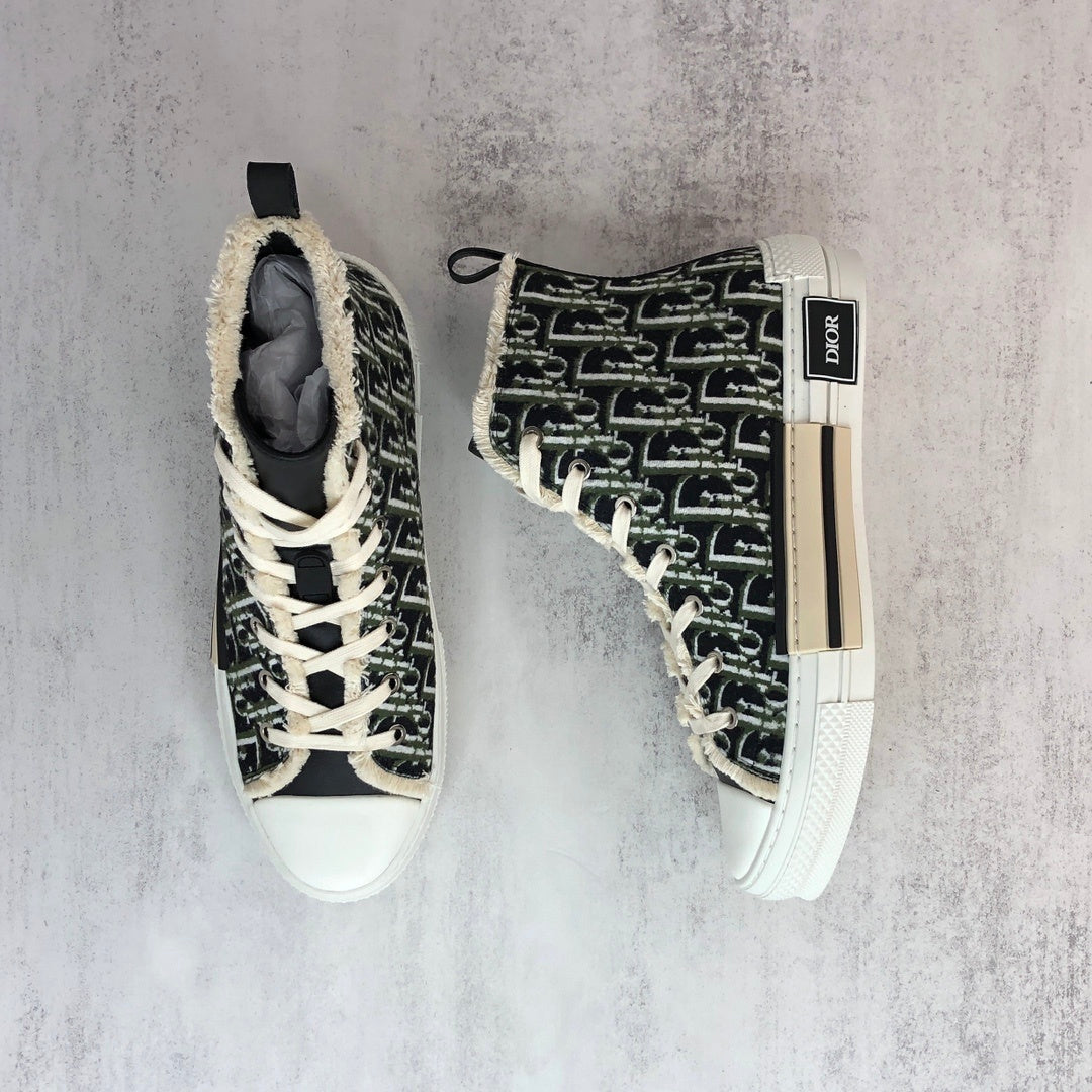 Dior B23 High-Top "Black-Green-White"