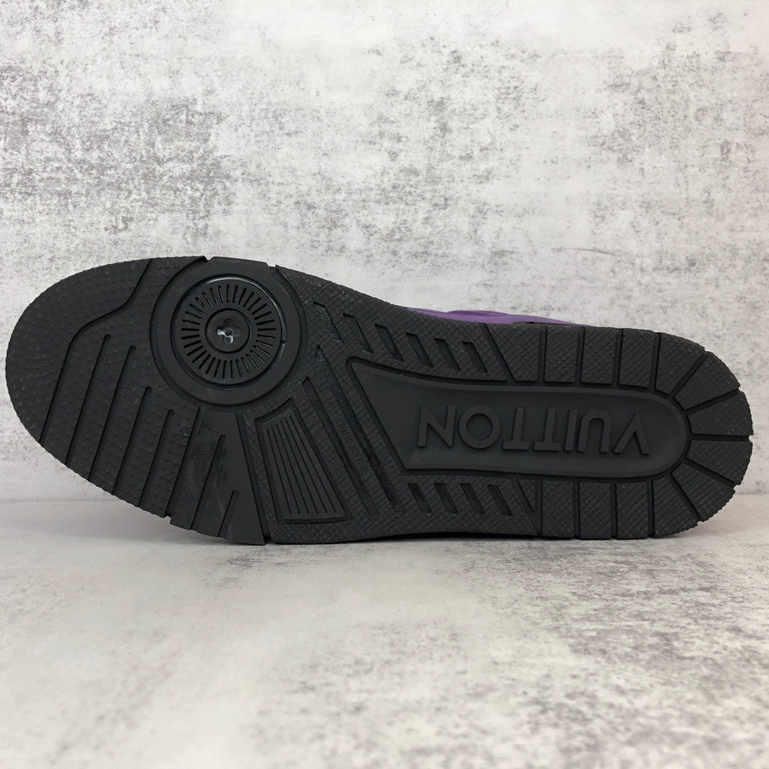 Louis Vuitton Trainers "Purple-Black"