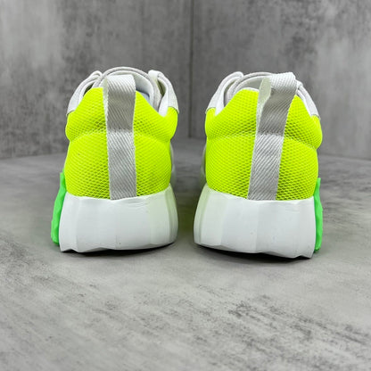 Hermes Bouncing Sneakers "Neon Yellow-Grey"