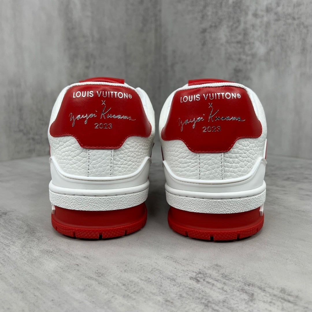 Louis Vuitton x Yayoi Kusama Trainers "Red-White"