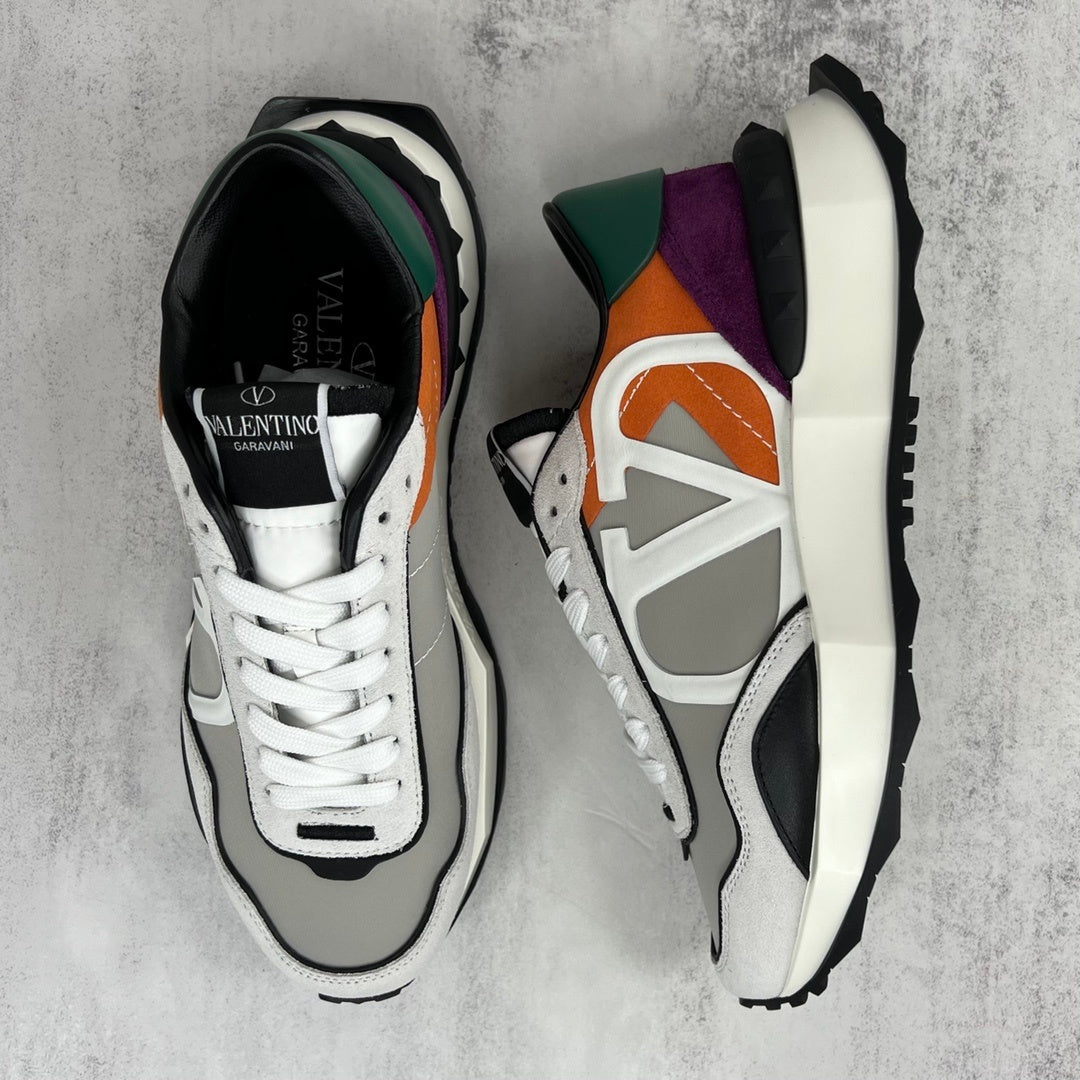 Valentino Garavani Netrunner "Grey-Orange-Purple"