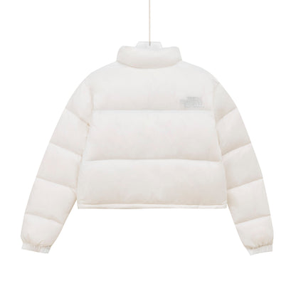 The North Face Nuptse Short Down Jacket "White"