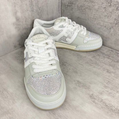 Fendi Match "White-Grey" Crystals