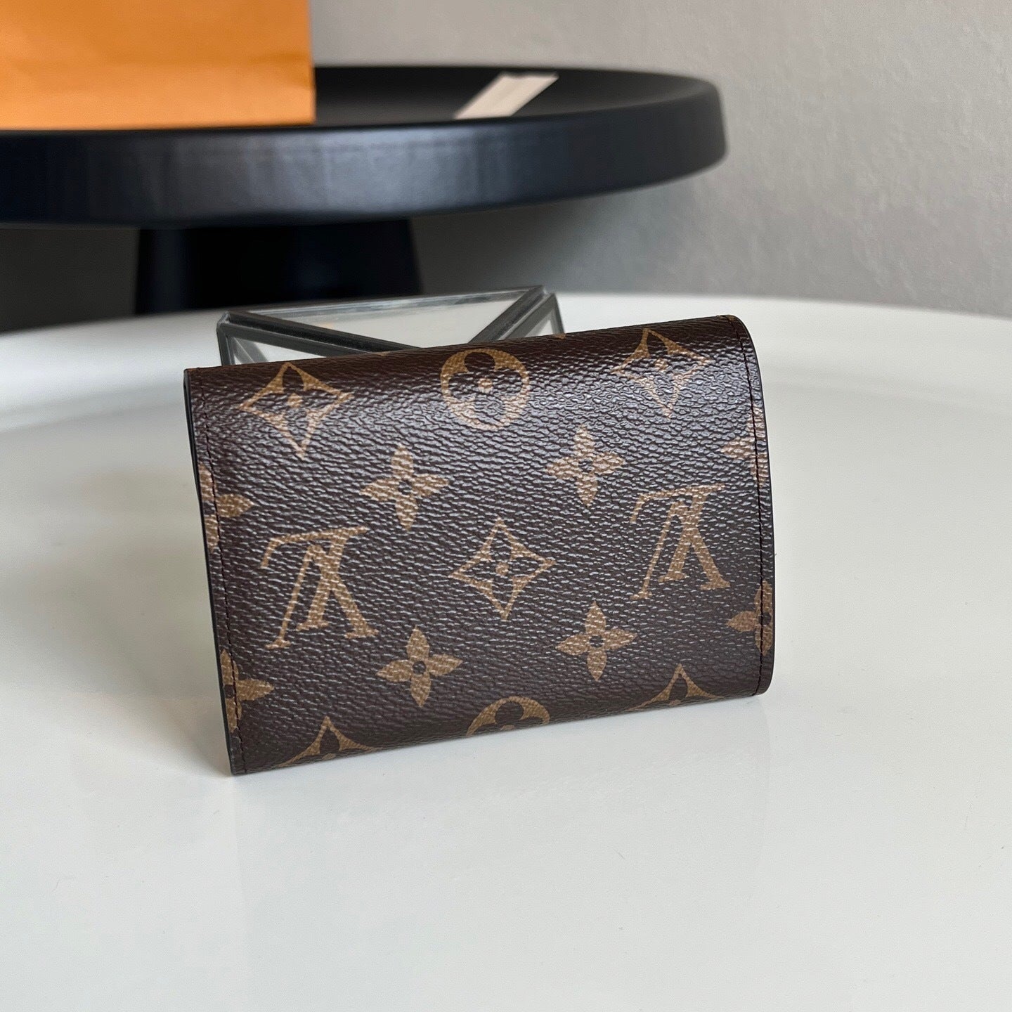 Louis Vuitton Victorine Wallet "Monogram Eclipse Canvas"