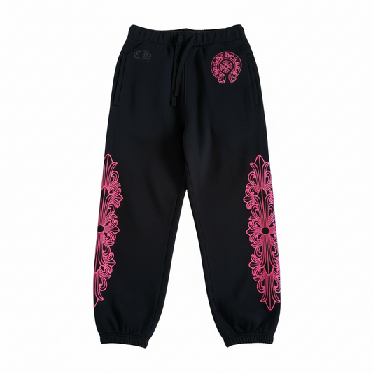 Chrome Hearts Sweatpants "Black-Pink"