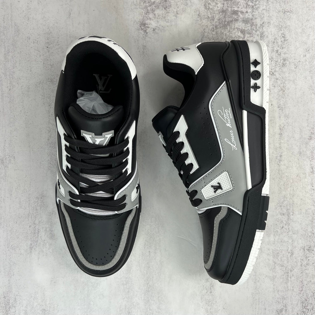 Louis Vuitton Trainers "Black-Grey-White"