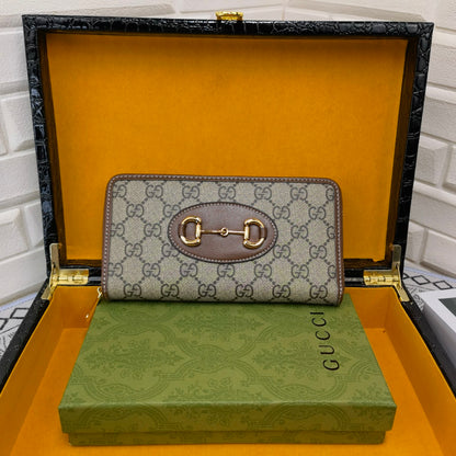 Gucci Horsebit 1955 Zip Around Wallet
