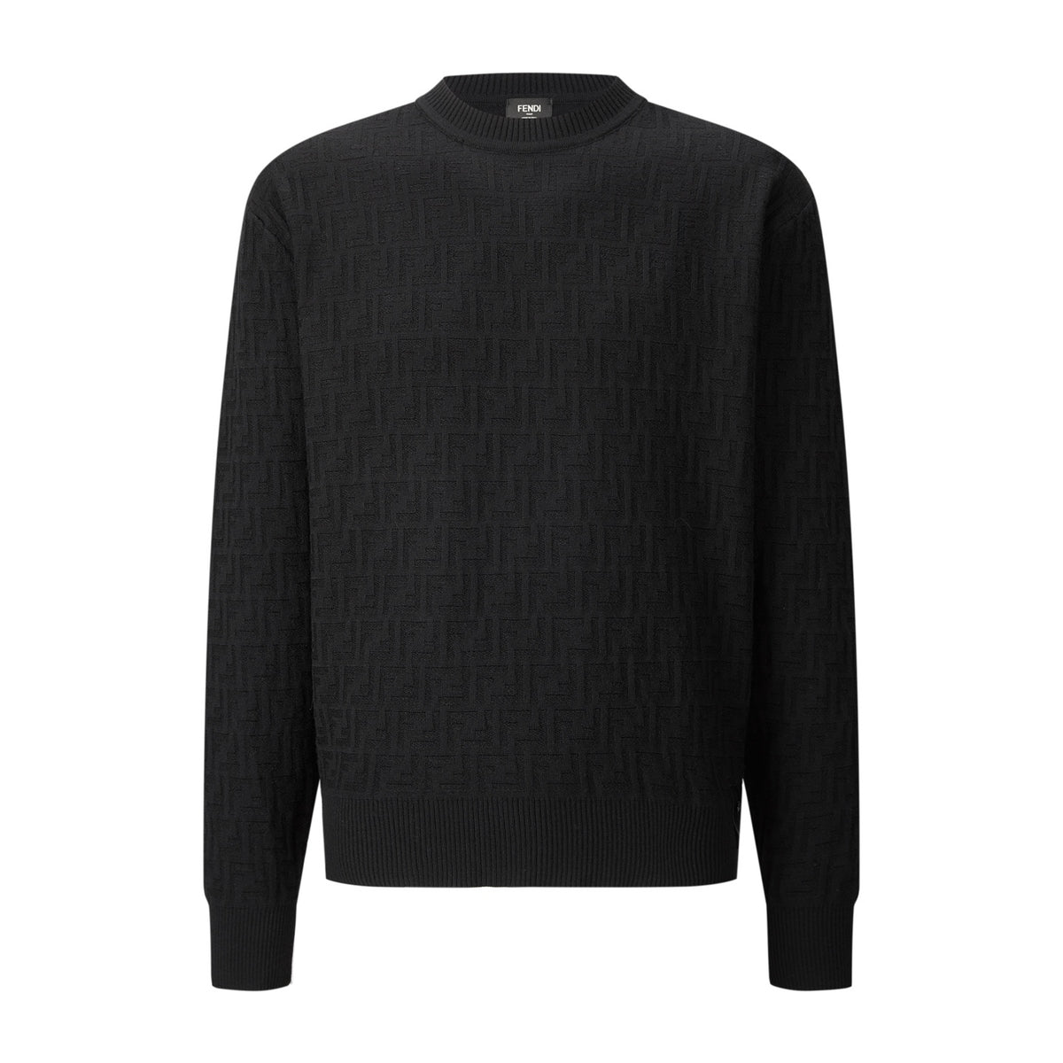 Fendi FF Cotton Sweater "Black"
