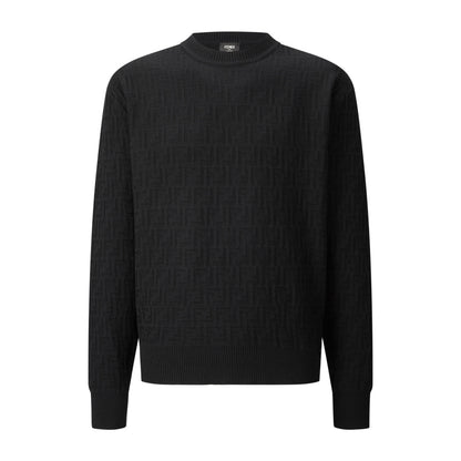 Fendi FF Cotton Sweater "Black"