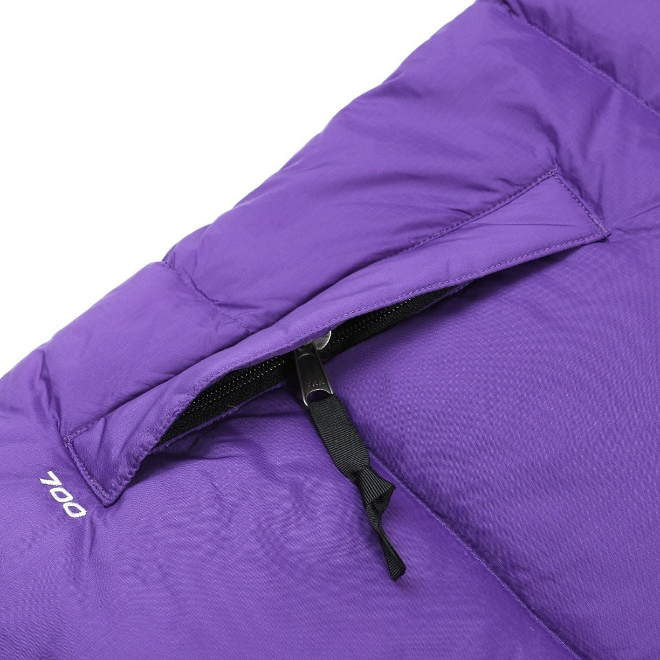The North Face 700 Down Vest "Purple-Black"