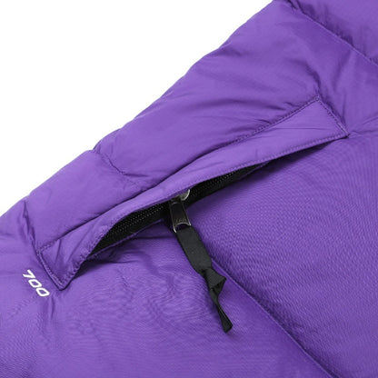 The North Face 700 Down Vest "Purple-Black"