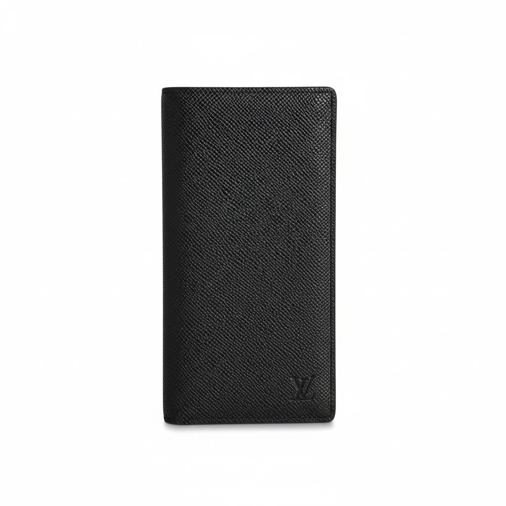 Louis Vuitton Brazza Wallet "Taiga Leather"