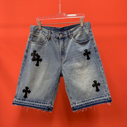 Chrome Hearts Denim Shorts