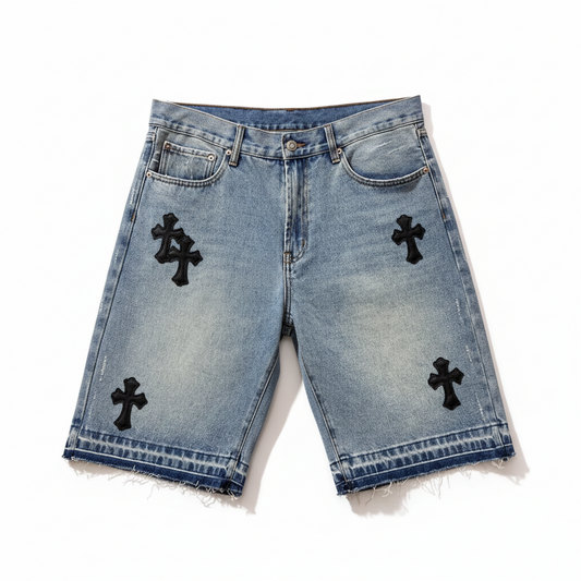 Chrome Hearts Denim Shorts