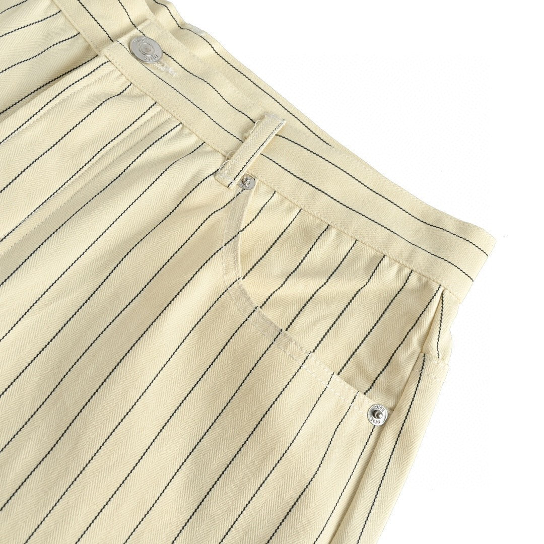 Dior Pants "Beige-Black"