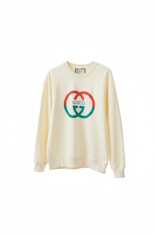 Gucci Printed Sweatshirt "White"