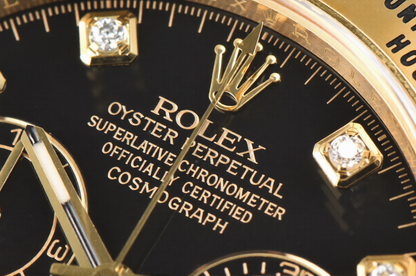 Rolex Daytona Yellow Gold 40mm Black Dial