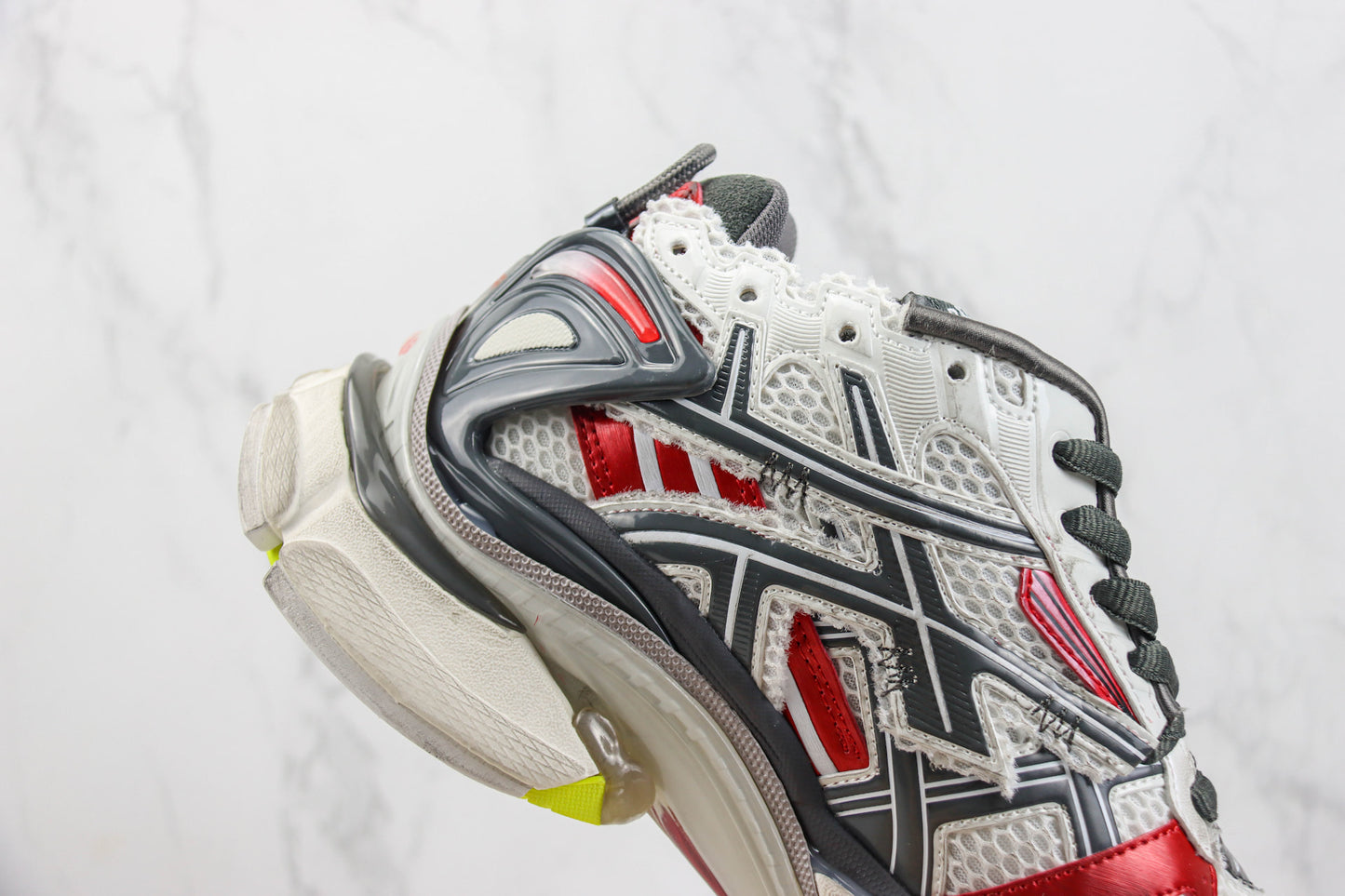 Balenciaga Runner "Black-White-Red Neon-Yellow"