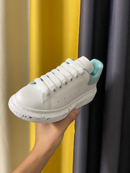 Alexander McQueen Oversized "White-Aquamarina"