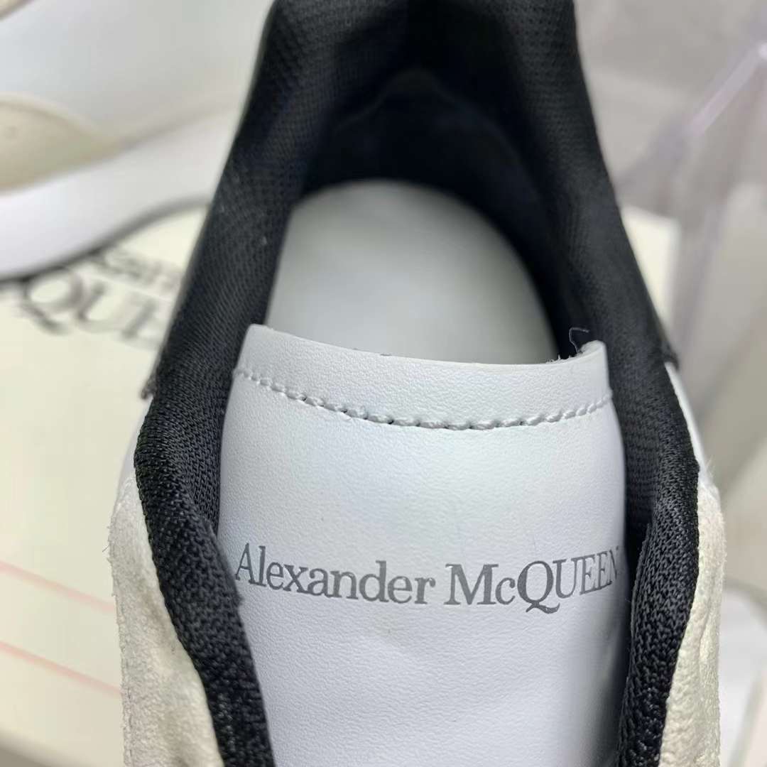 Alexander McQueen Sprint Runner "White-Beige-Black"