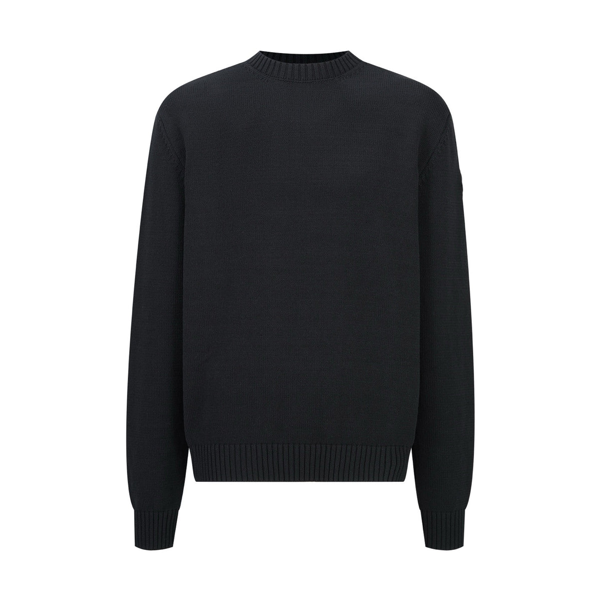 Moncler Wool & Cashmere Blend Jumper "Black"