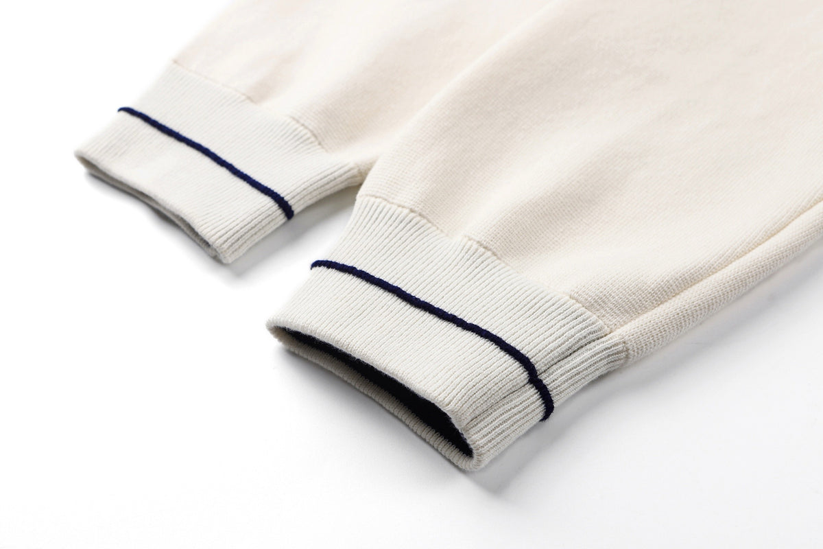 Louis Vuitton Hybrid Knit Tracksuit Top "Milk White"