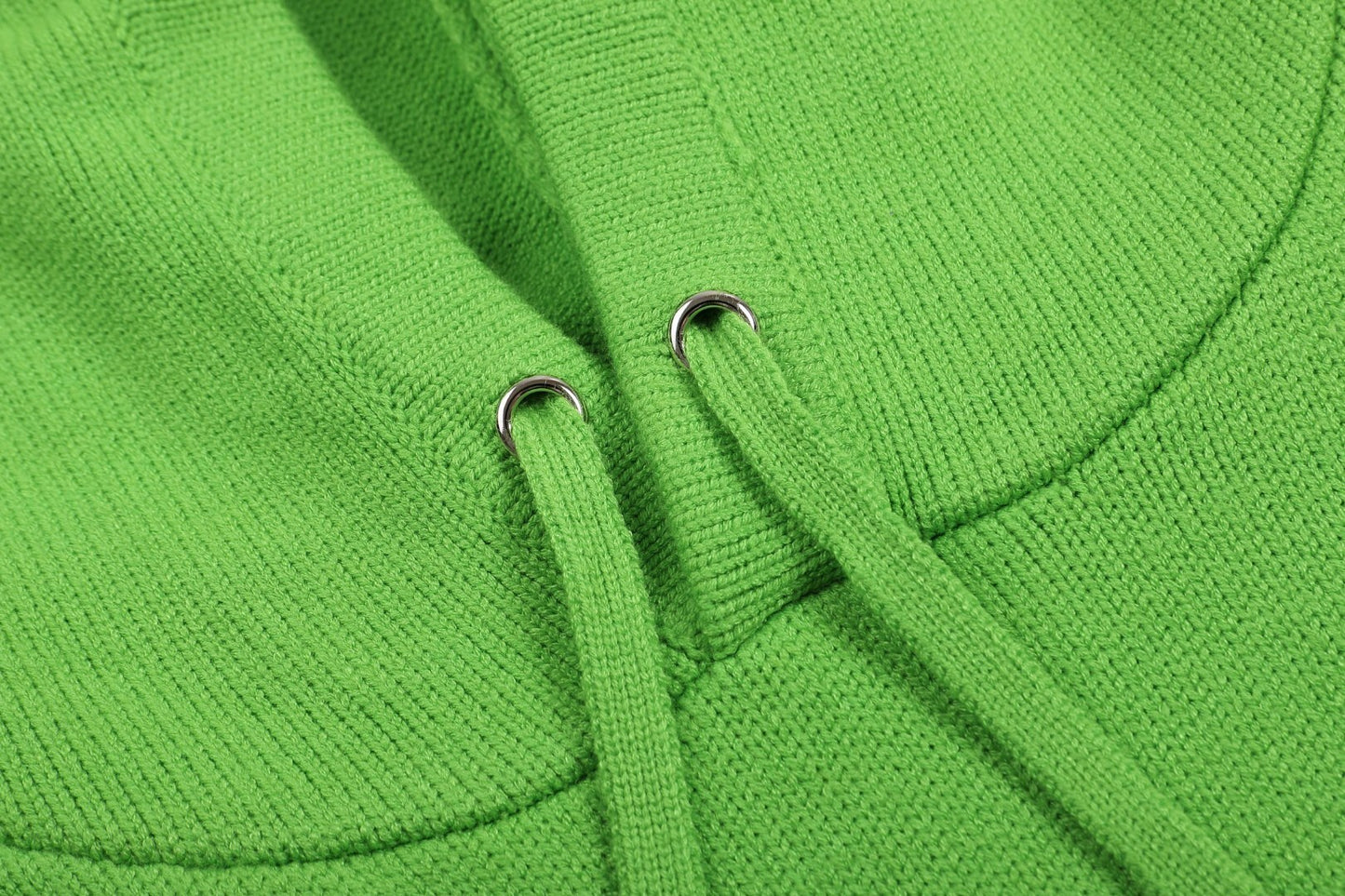 Ami Paris Ami De Coeur Hoodie "Lime"