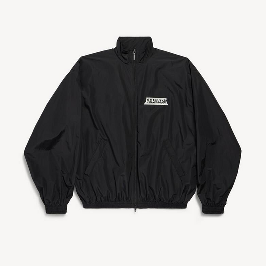 Balenciaga Masking Tape Tracksuit Jacket "Black"
