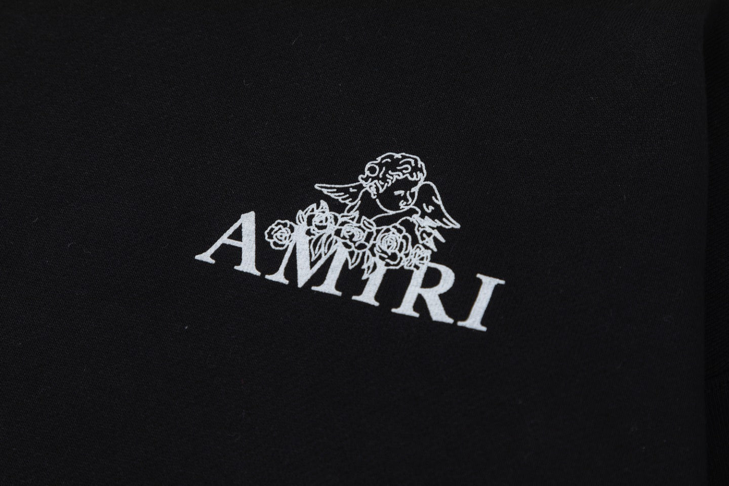 Amiri Cherub Hoodie "Black"