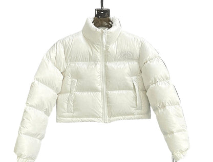 The North Face Short Down Jacket "White"