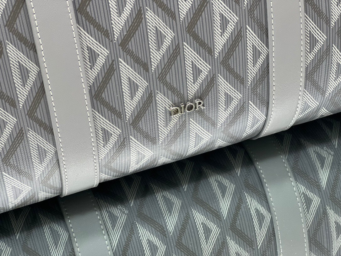 Dior Lingot 50 CD Diamond Duffle Bag