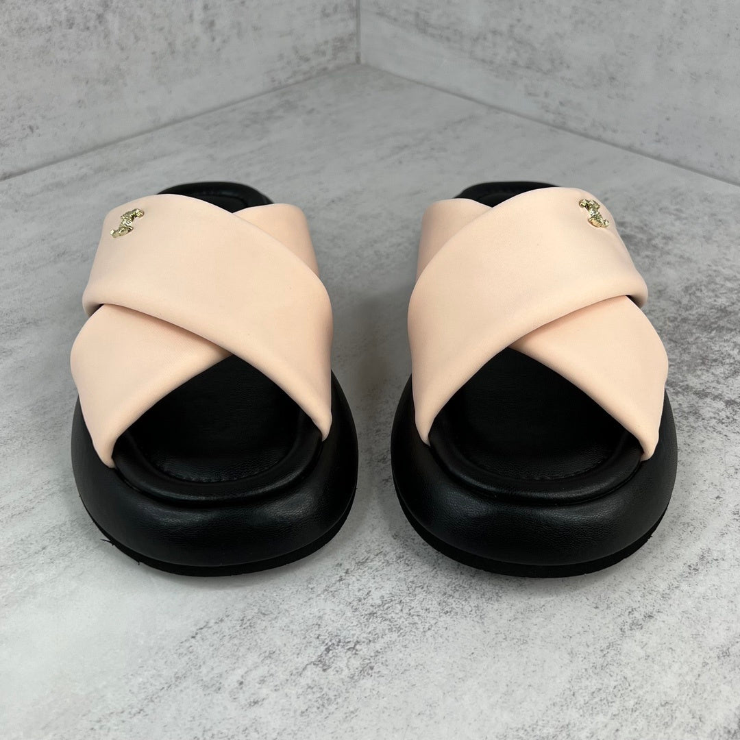 Chanel Slides "Black-Pink"