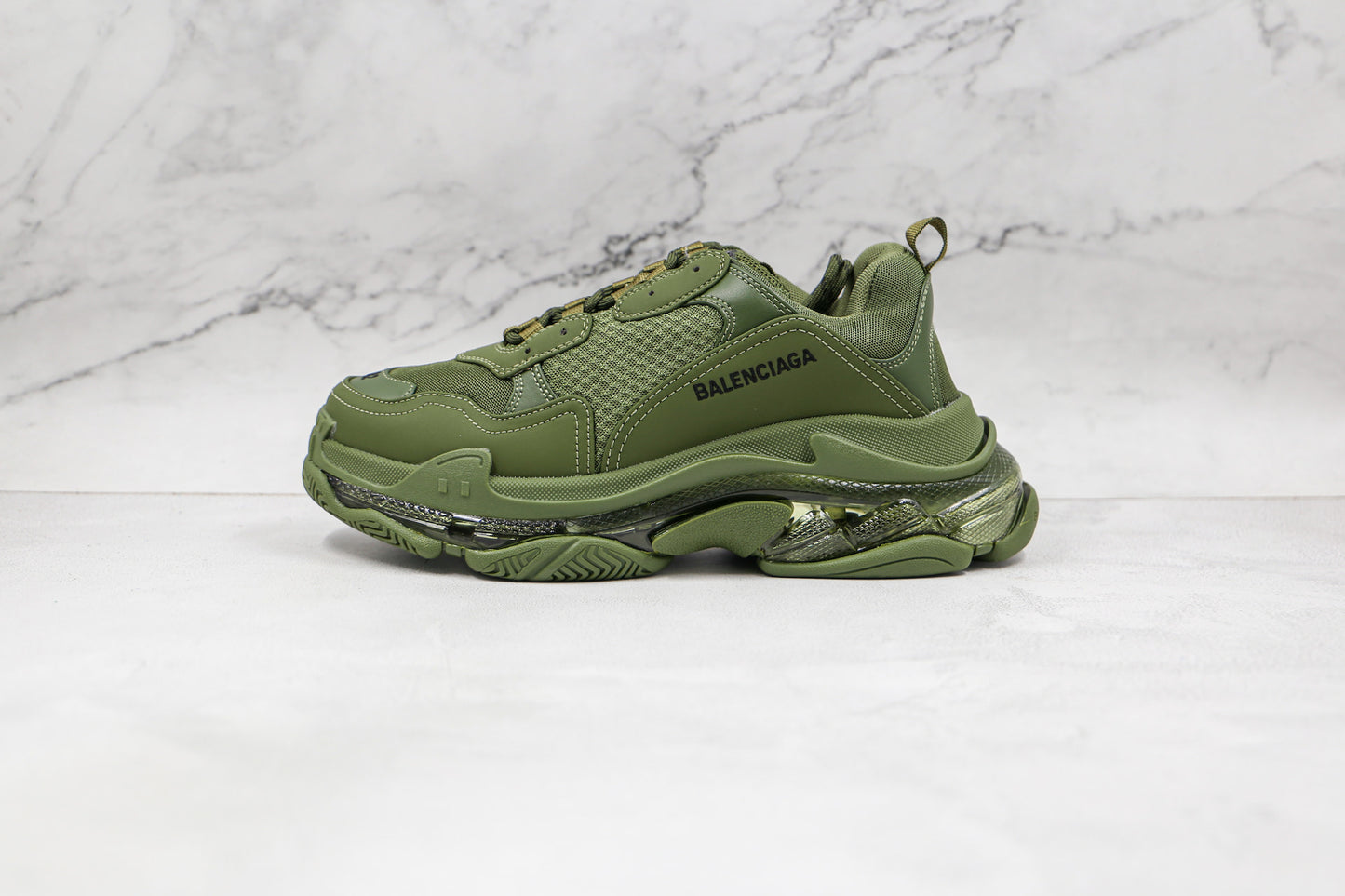 Balenciaga Triple S "Army Green"