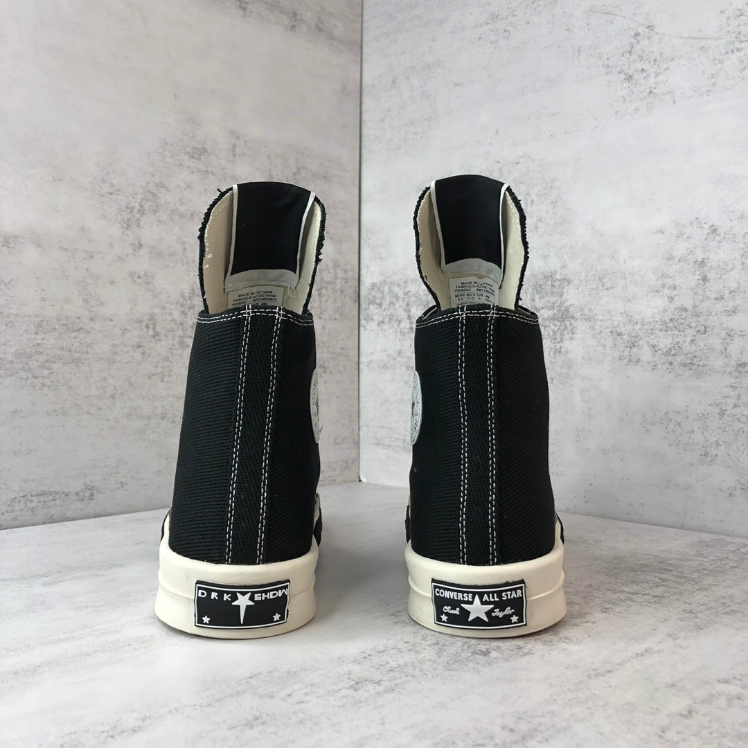 Rick Owens x Converse TURBODRK High "Black"