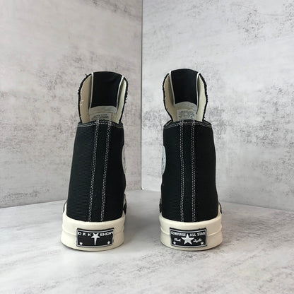 Rick Owens x Converse TURBODRK High "Black"