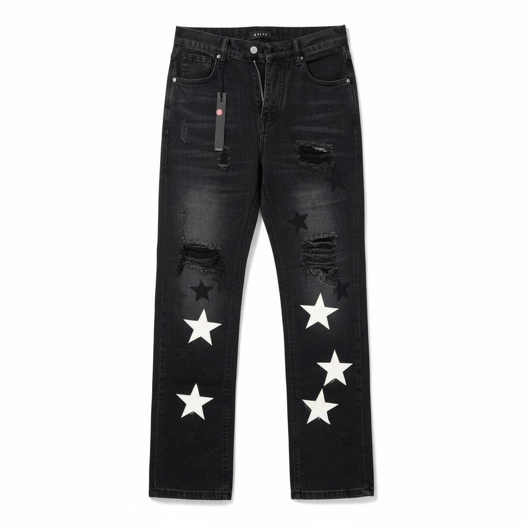 Amiri Star Patch Jeans