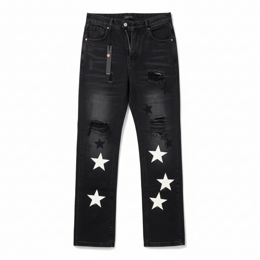 Amiri Star Patch Jeans