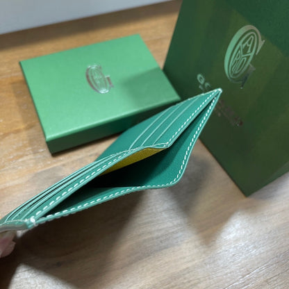 Goyard Saint-Pierre Card Wallet "Green"
