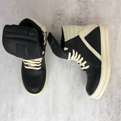 Rick Owens Geobasket "Black-White"