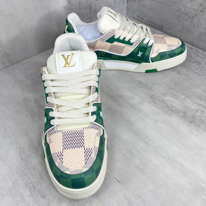 Louis Vuitton Trainers "White-Green"