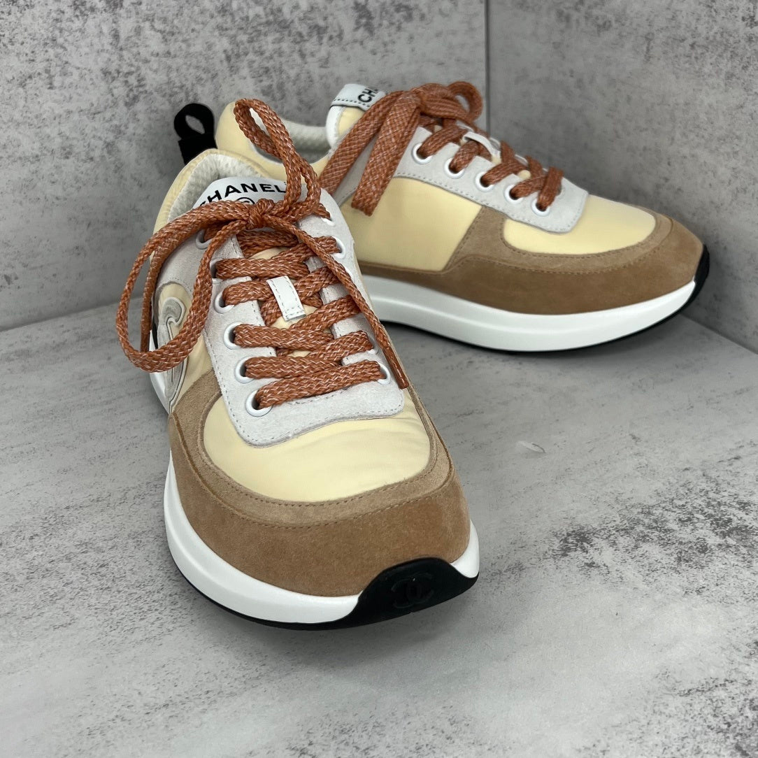 Chanel 22P Low "Grey-Beige-Brown"