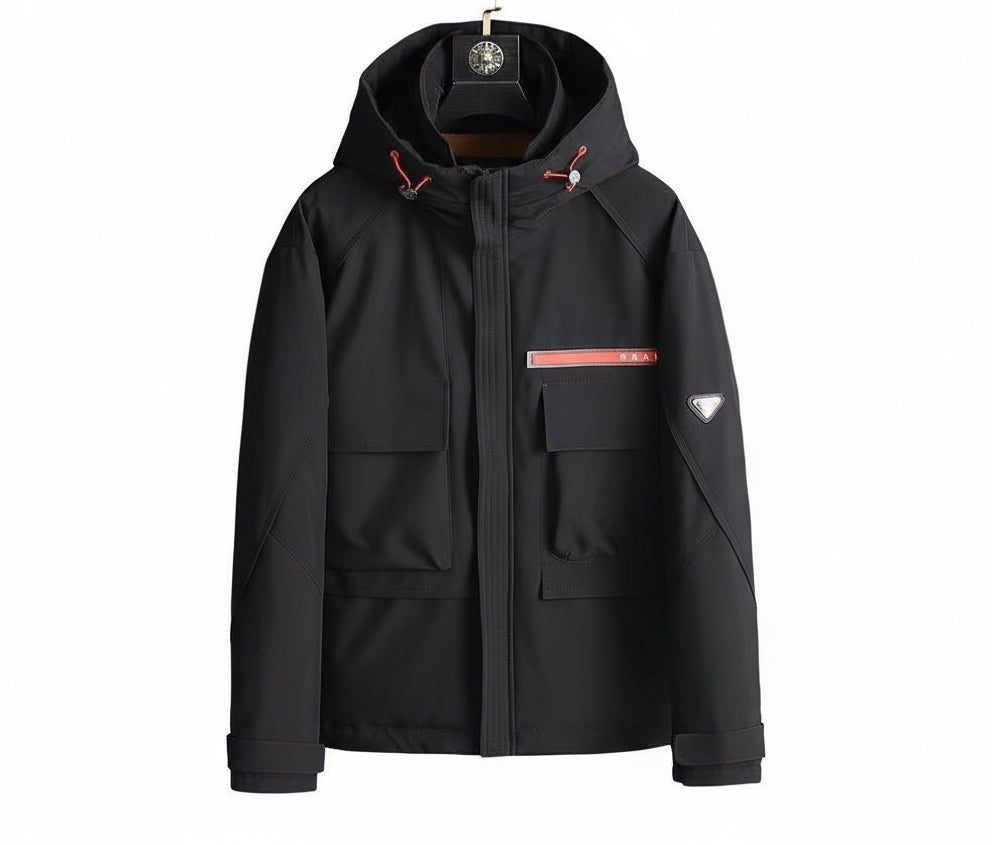 Prada Down Coat Jacket "Black"