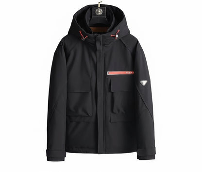 Prada Down Coat Jacket "Black"