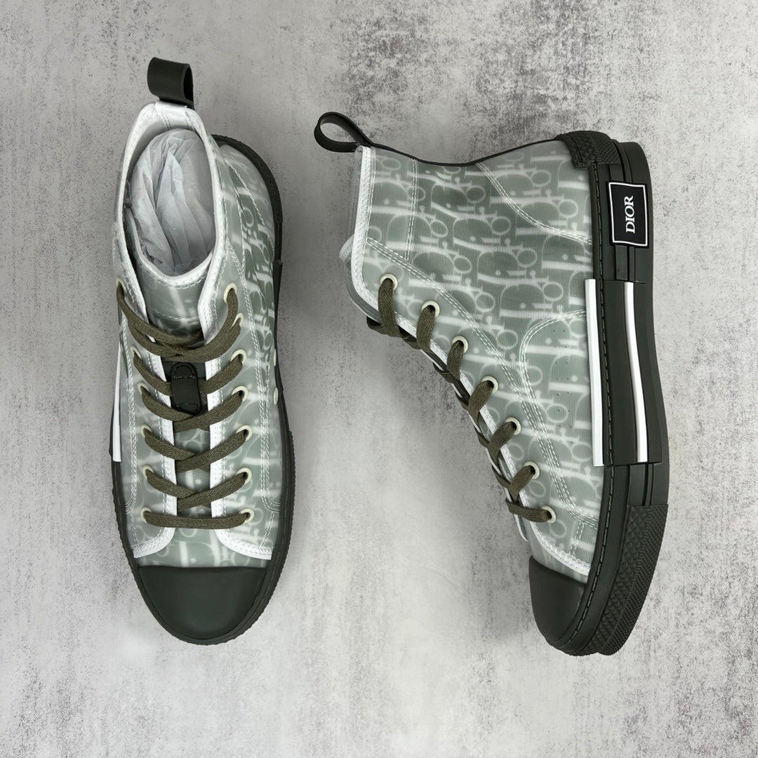 Dior B23 High-Top "White-Green"
